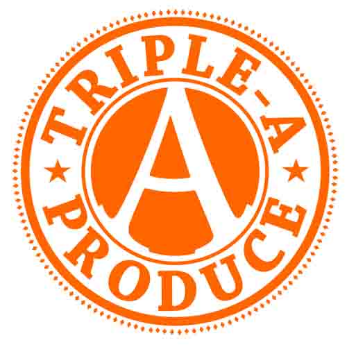 Triple A Produce Logo for Alex Tjaden.